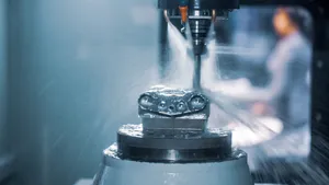 Vertical Machining Drill Wallpaper
