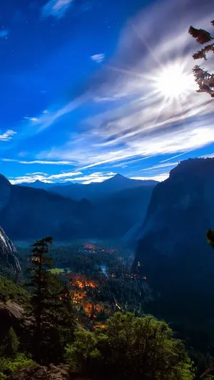 Vertical Scenery Wallpaper