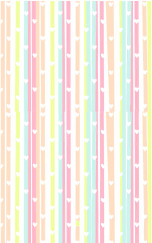 Vertical Stripes Cute Pastel Colors Wallpaper