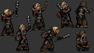 Vestal Darkest Dungeon Hd Wallpaper