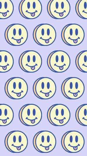 Blue Smiley Face, smiley face aesthetic HD phone wallpaper | Pxfuel