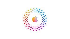 Vibrant Apple Logo Wallpaper