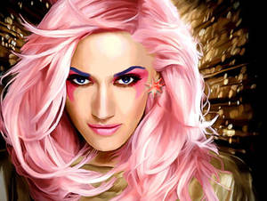 Vibrant Digital Art Of Jerrica