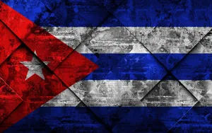 Vibrant Display Of Cuban National Pride Wallpaper
