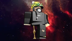 Vibrant Galaxy Themed Roblox Experience In 4k Wallpaper