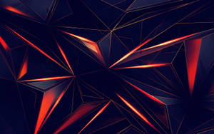 Vibrant Geometric Orange Lines Background In Hotmail Wallpaper