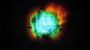 Vibrant Nebula Aesthetic Galaxy Wallpaper