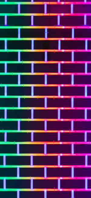 Vibrant Neon Lights Pattern Wallpaper