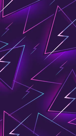 Vibrant Purple Abstract Wallpaper