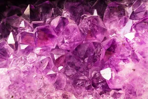 Vibrant Purple Amethyst Wallpaper