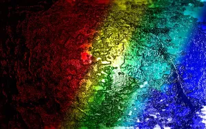 Vibrant Rainbow Texture Background Wallpaper