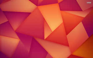 Vibrant Red And Orange Shades Complexion Together Wallpaper