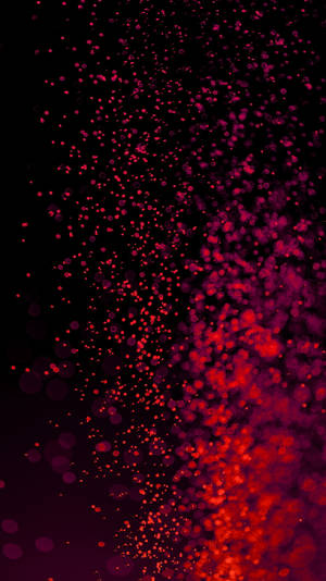 Vibrant Red Dots On 8k Phone Wallpaper