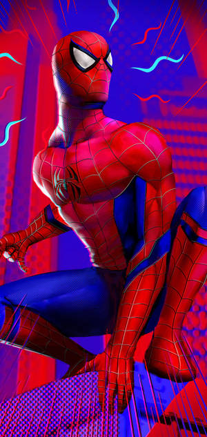 Vibrant Spider Man Mobile Wallpaper