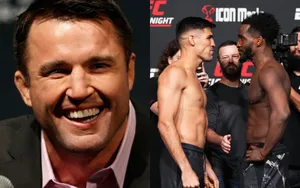 Vicente Luque And Chael Sonnen Wallpaper