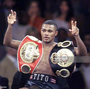 Victory Of Felix Trinidad Wallpaper
