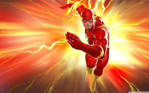 Video Game Dc Universe Online The Flash Poster Wallpaper