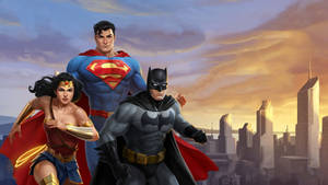 Video Game Dc Universe Online Trinity Fanart Wallpaper