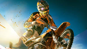 Video Game Dirtbike Wallpaper