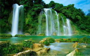 Vietnam Surrounded By Nature Wallpaper
