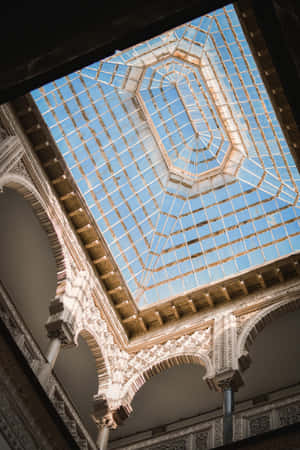 View Of The Sky From Alcazar De Colon Wallpaper