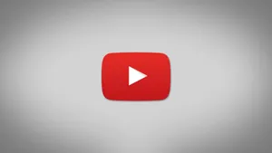 Vignette Image Of The Youtube Logo Wallpaper