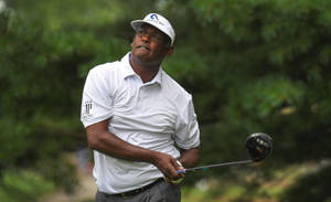 Vijay Singh Eyeing Ball Wallpaper