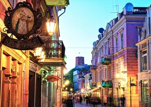 Vilnius Pilies Street Wallpaper