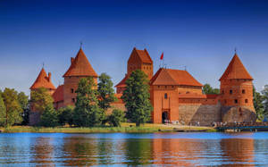 Vilnius Trakai Castle Wallpaper