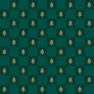 Vintage Christmas Tiles Wallpaper