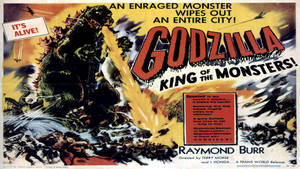 Vintage Godzilla Poster Wallpaper