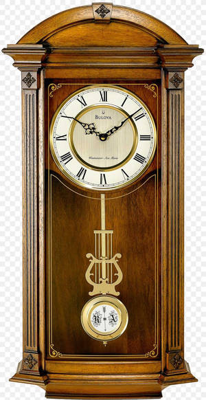 Vintage Grandfather Alarm Clock Wallpaper