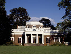 Vintage Monticello Photo Wallpaper