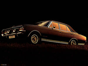 Vintage Opel Ascona Wallpaper