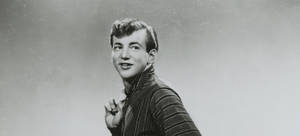 Vintage Portrait Of American Singer Bobby Darin Wallpaper