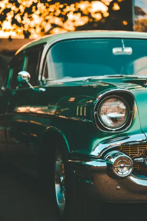 Vintage Retro Car Model Wallpaper
