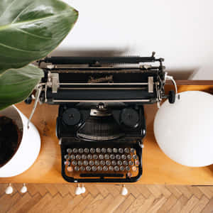 Vintage Rheinmetall Typewriter1920s Wallpaper