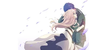 Violet Evergarden And Gilbert Wallpaper
