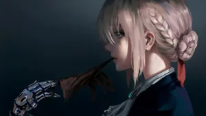 Violet Evergarden Digital Art Wallpaper