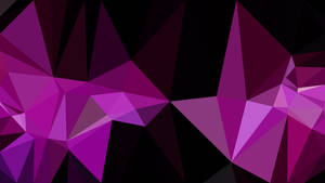Violet Polygon Abstract Background Wallpaper