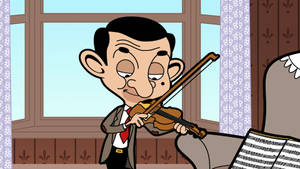 Violinist Mr. Bean Wallpaper
