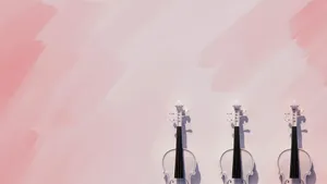 Violins 5k Desktop Wallpaper