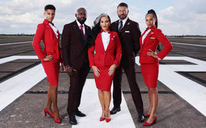 Virgin Atlantic Flight Attendant Wallpaper