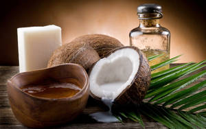 Virgin Coconut Oil Wallpaper