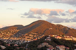 Virgin Islands Flag Hill Wallpaper