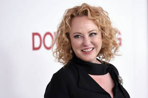 Virginia Madsen American Actress Smile Wallpaper