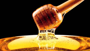 Viscous And Sticky Honey Dipper Wallpaper