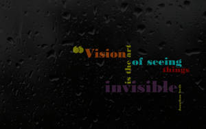 Vision Motivational Quotes Wallpaper