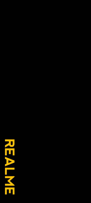 Visual Representation Of The Realme Logo Wallpaper