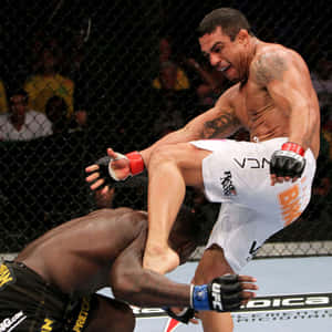Vitor Belfort Versus Anthony Johnson Ufc 142 2012 Wallpaper
